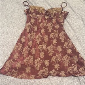 Windsor Floral Lace Slip Dress (SIZE M)